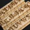 26Pcs Brass Captal Letters Times New Roman Stamp Mold +