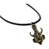 2pcs Supernatural Dean Winchester Mask Amulet Demon Pendant Necklace