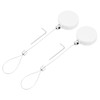 QUARKZMAN 1.8 ft Retractable Cable Lock with Latch, Remote Control