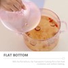 Vaguelly Glass Pot, Clear Glass Cooking Pot Saucepan with Lid,