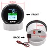 KAOLALI Boat Speedometer GPS Speedometer, 85mm Stainless Waterproof Speed Gauge