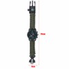 6 in 1 Multifunction Waterproof Outdoor Camping Survival Watch Rescue