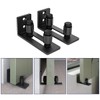 SMARTSTANDARD Sliding Barn Door Bottom Adjustable Floor Guide Roller, Black,