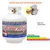Flame King YSN230b 20 Pound Steel Propane Tank Cylinder with