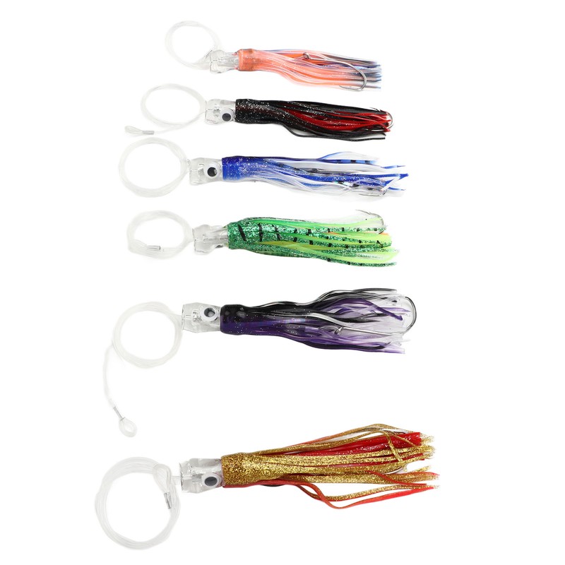 6pcs 25cm Saltwater Trolling Lure Saltwater Casting and Trolling Swimbait