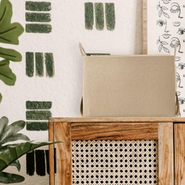 Versatile Felt Storage Basket & Organizer M 5ea