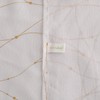 Deconovo Grommet White Sheer Curtains 84 Wave Line with Dots