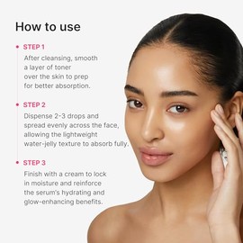 Medicube Pdrn Pink Collagen Glow Jelly Serum | Lightweight Water-Jelly for Plump & Supple Skin | Radiance & Elasticity Care with PDRN, Collagen, Niacinamide | Korean Skin Care 1.01 Fl.oz