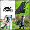 Teniinet 3 Pcs Funny Golf Towel Set,Golf Towels for Golf