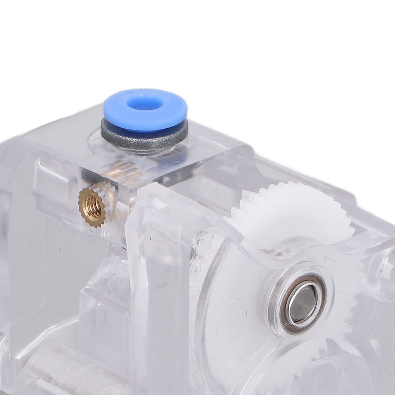 Transparent Dual Gear Dual Drive Extruder Kit for Ender 3