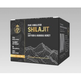 King of Natural Products SHILAJIT WITH SAFFRON & MANUKA HONEY | KING OF NATURAL PRODUCTS | 100% PURE