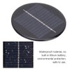 T best 4Pcs High Efficiency Round Solar Panel, 6V 80MM