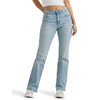 Wrangler Women's High Rise Bold Boot Jean, Stonewash, 14-32