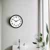 DAXSMY Wall Clock Analog 10 Inch Silent Non Ticking Battery