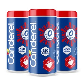 Canderel Sweetener Zero Calorie 650 Tablets - Pack of 3 (1950 tablets)