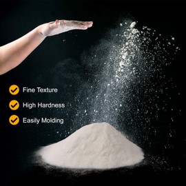 1LB Gypsum Powder, Plaster of Powder - Hand Mold Casting Kit Powder, Gypsum Cement, Pottery & Ceramic Plaster Powder for Crafts, Sculpture, Diorama and Home Decor (Blue, 16 Ounces)