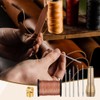 Snblzhef 9pcs Leather Sewing Awl Kit with Copper Handle with