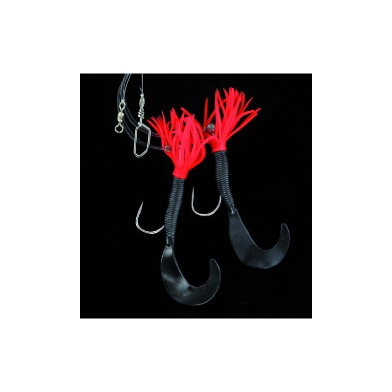 Fringe Perk Trace Two Sides Japanese Red/Black Fringe Twister by