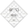 Bloc Loc~Half Square Triangle Ruler Set #4-1.5 2.5",3.5", Acrylic Ruler