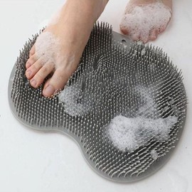 [Out] Foot Brush, Foot Massage, Washing, Cleaning, Mat, Exfoliation, Acupressure - 3._Green／FREE / [아우트]풋브러쉬 발 마사지 씻기 세척 매트 각질 지압 - 3._그린／FREE