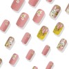 24 Pcs Easter Coffin Press on Nails - ASABITE Medium