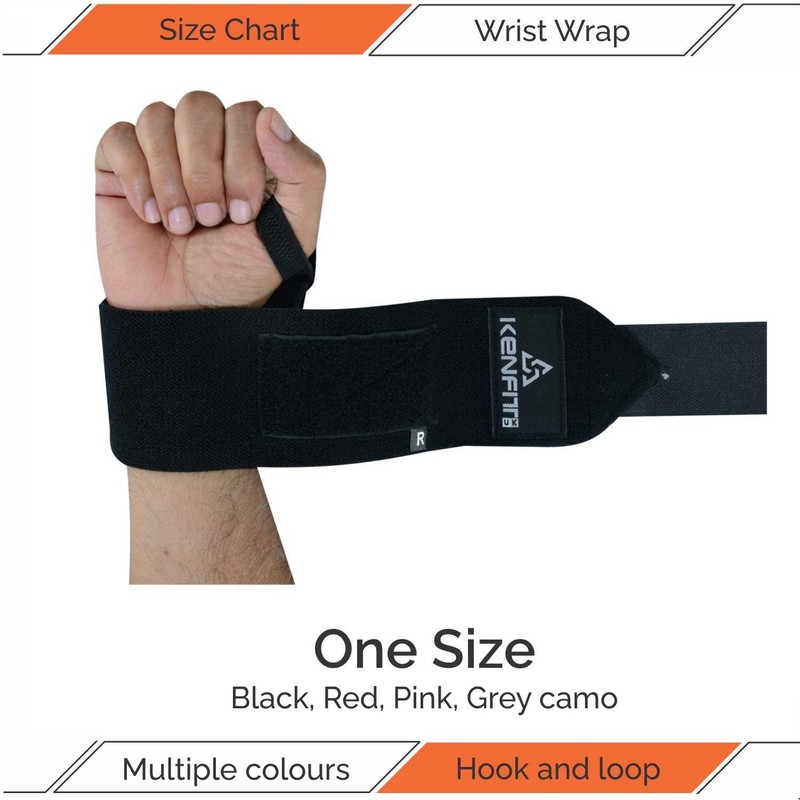 Wrist Straps Wraps for Weight Exercise Deadlift Dumbbell Training