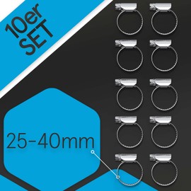 TOOLCORE® Hose clamp set, stainless steel W4.