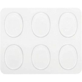 6 Sheet 36PCS Round Silicone Gel Blister Shoe Pads Soft Self Adhesive Spot Pad Insert Stickers for Foot Pain Heel Bunions Corns Calluses(Value Pack)