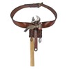 TOURBON Leather Tool Organizer Bull Pin Holster Wrench Hammer Holder