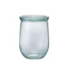Marks International WECK WE-745 Tulip Shape Glass Storage Container, 3.3