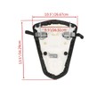 Moto Motorcycles Black Rear Pillion Passenger Seat Saddle Pad Cushion