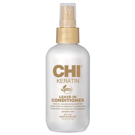 CHI Keratin Leave-in Conditioner, Acondicionador hidratante para restaurar la suavidad y prevenir la rotura, ideal para uso diario, sin sulfatos, 170 ml