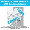 BLUMKRAFT Metal Adapter for Radiator M28 x1.0 - M30x1.5 Compatible