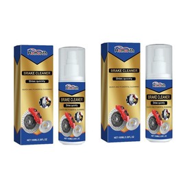 Automotive Brake Cleaner - Effectively Removes Oil Stains from Vehicle Brake System Grease Remover Heavy Duty Degreaser:_2 PCS