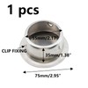 Semetall 2.5 Inch Metal Tee Cap - Round Dryer Vent