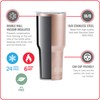 BUILT 30 Ounce Double Walled Stainless Steel Tumbler Silver 5193239