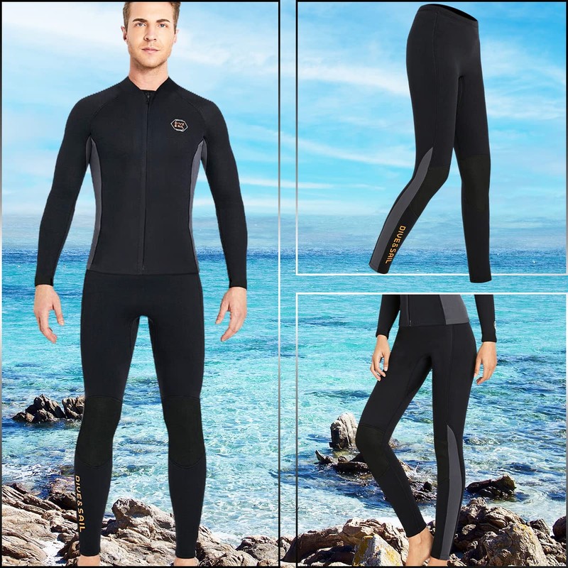 Wetsuit Pants 2mm Neoprene Pants Men Surfing Pants Keep Warm