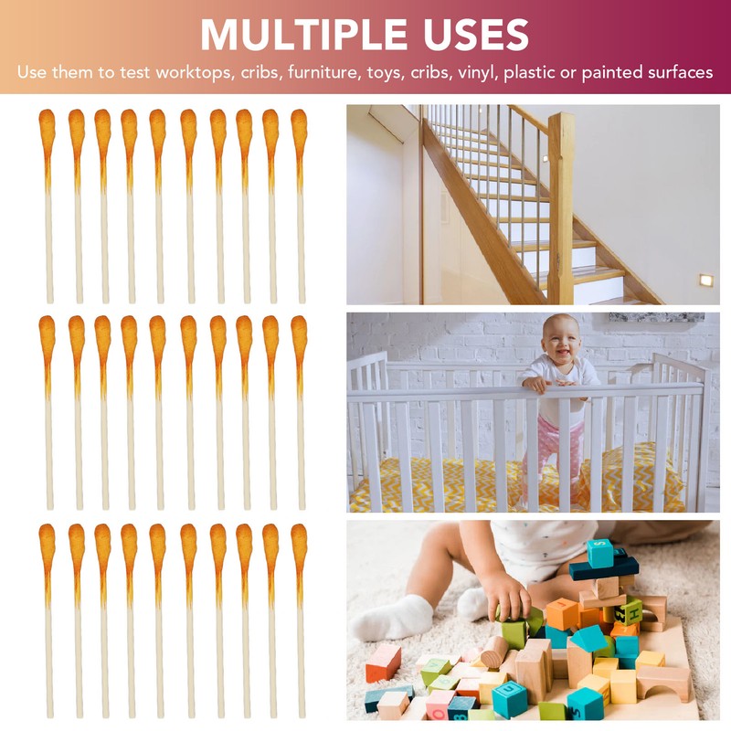 30Pcs Paint Test Swabs High Accuracy Instant Paint Test Kit