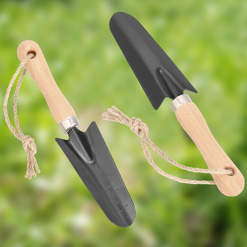KOTARBAU® Mini Garden Spade with Scale for Transplanting Steel Heavy