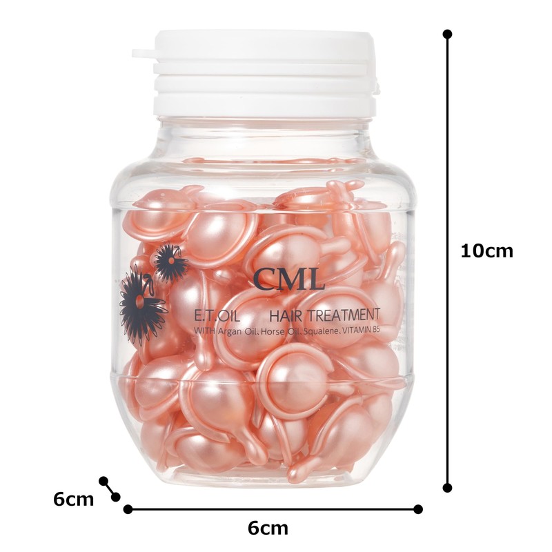 CML H010600 Hair Oil E T Oil Rose 50 Tablets