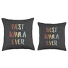 Best Kayla Ever Retro Vintage Name Gift Dark Heather Gray