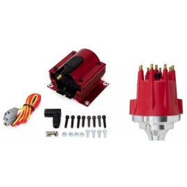 MAXX Billet Electronic Distributor Coil 62-80 Small Block Ford 221 260 289 302