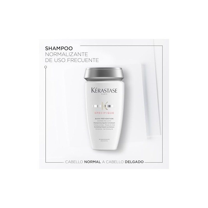 KÉRASTASE Bain Prevention Shampoo Para Prevenir la Caída del Cabello