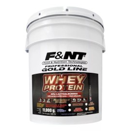 F&NT Suplemento en polvo F&NT  Whey Protein proteínas sabor nuez/avellana en cubeta de 11kg