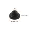 sourcing map Knurled Thumb Nuts, 8Pcs M3 Carbon Steel Nut