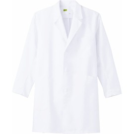 White Robe dokuta-ko-toha-hu Length menzusinguruha-huko-to [Medical Wear] , , , White,