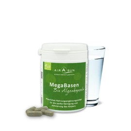 Megabases Algae Mix with Spirulina, Chlorella, Lithotamnium, Alfa Alfa Capsules Pack of 120
