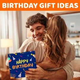 HAPPYPOP Husband Birthday Gift from Wife - Gifts for Husband Christmas Valentines Fathers Day, Funny Socks for Men