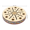 Sea Drum Ocean Wave Sound 8in Portable Maple Ethnic Musical