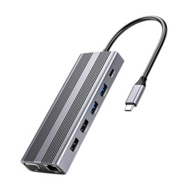 KONTONTY Multi USB Splitter Type- Data Dock Support USB Hub for Laptop and Computer Accessories Lightweight and Design for Fast Access
